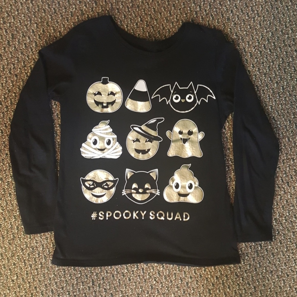 EUC Girls Halloween Shirt